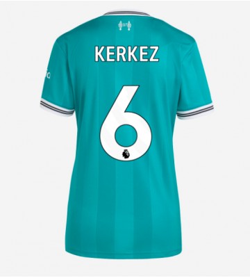 Liverpool Milos Kerkez #6 Dámské Alternativní Dres 2025-26 Krátký Rukáv