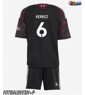 Liverpool Milos Kerkez #6 Dětské Alternativní Dres 2026-27 Krátký Rukáv (+ trenýrky)