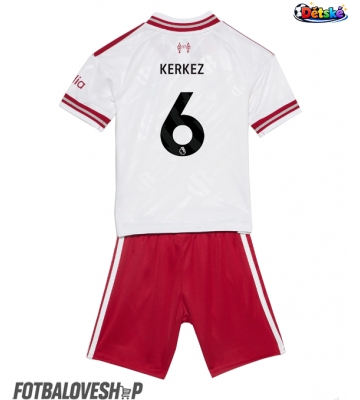 Liverpool Milos Kerkez #6 Dětské Venkovní Dres 2026-27 Krátký Rukáv (+ trenýrky)