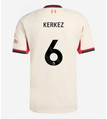 Liverpool Milos Kerkez #6 Venkovní Dres 2025-26 Krátký Rukáv
