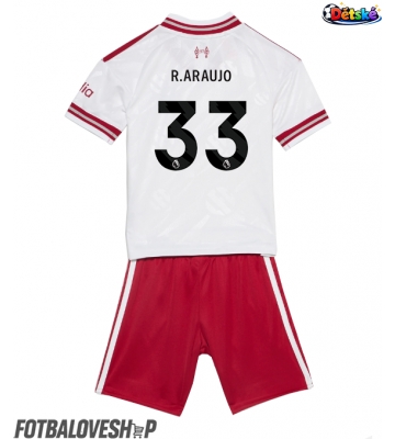 Liverpool Ronald Araujo #33 Dětské Venkovní Dres 2026-27 Krátký Rukáv (+ trenýrky)