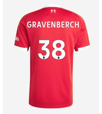 Liverpool Ryan Gravenberch #38 Domácí Dres 2025-26 Krátký Rukáv