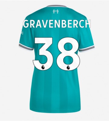 Liverpool Ryan Gravenberch #38 Dámské Alternativní Dres 2025-26 Krátký Rukáv