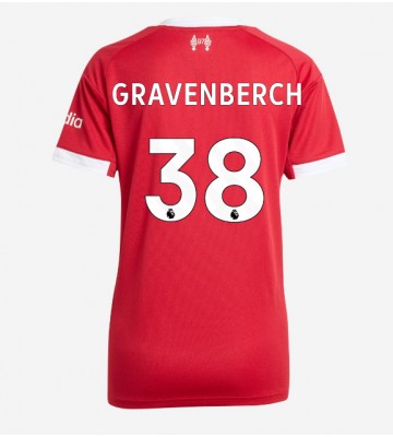 Liverpool Ryan Gravenberch #38 Dámské Domácí Dres 2025-26 Krátký Rukáv
