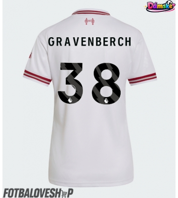 Liverpool Ryan Gravenberch #38 Dámské Venkovní Dres 2026-27 Krátký Rukáv