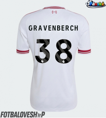 Liverpool Ryan Gravenberch #38 Venkovní Dres 2026-27 Krátký Rukáv