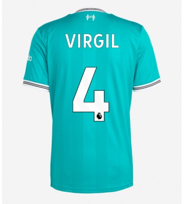 Liverpool Virgil van Dijk #4 Alternativní Dres 2025-26 Krátký Rukáv