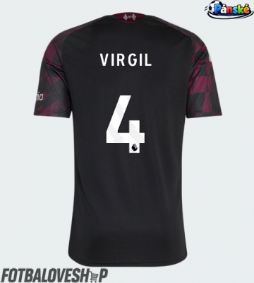 Liverpool Virgil van Dijk #4 Alternativní Dres 2026-27 Krátký Rukáv