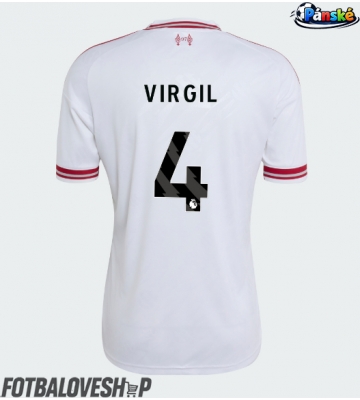 Liverpool Virgil van Dijk #4 Venkovní Dres 2026-27 Krátký Rukáv