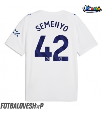 Manchester City Antoine Semenyo #42 Alternativní Dres 2026-27 Krátký Rukáv
