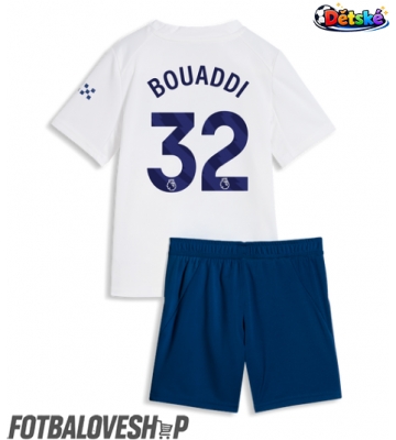 Manchester City Ayyoub Bouaddi #32 Dětské Alternativní Dres 2026-27 Krátký Rukáv (+ trenýrky)
