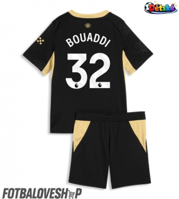Manchester City Ayyoub Bouaddi #32 Dětské Venkovní Dres 2026-27 Krátký Rukáv (+ trenýrky)