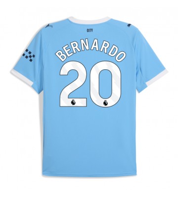 Manchester City Bernardo Silva #20 Domácí Dres 2025-26 Krátký Rukáv