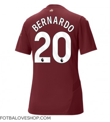 Manchester City Bernardo Silva #20 Dámské Alternativní Dres 2024-25 Krátký Rukáv