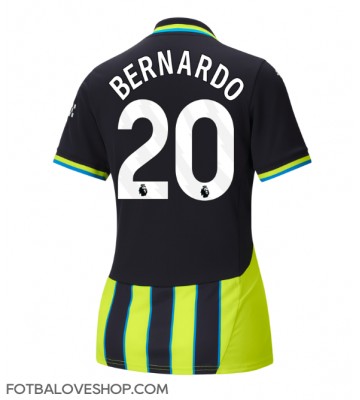 Manchester City Bernardo Silva #20 Dámské Venkovní Dres 2024-25 Krátký Rukáv