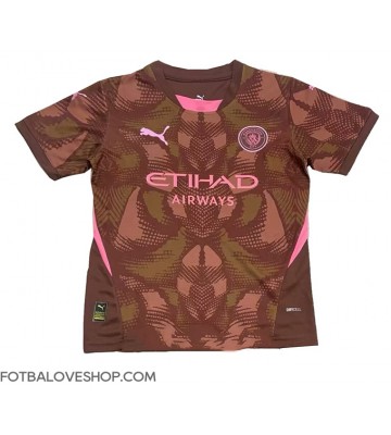 Manchester City Brankářské Domácí Dres 2024-25 Krátký Rukáv