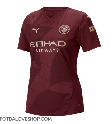 Manchester City Dámské Alternativní Dres 2024-25 Krátký Rukáv