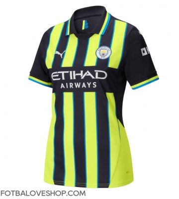 Manchester City Dámské Venkovní Dres 2024-25 Krátký Rukáv