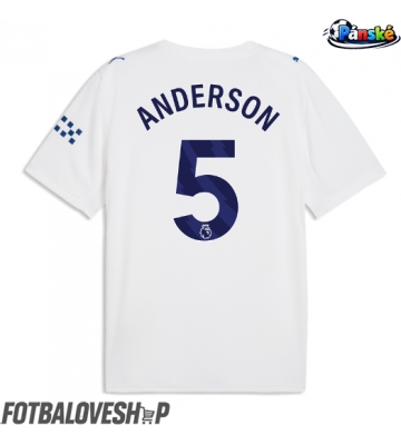 Manchester City Elliot Anderson #5 Alternativní Dres 2026-27 Krátký Rukáv