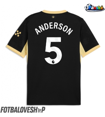 Manchester City Elliot Anderson #5 Venkovní Dres 2026-27 Krátký Rukáv