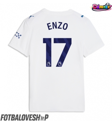 Manchester City Enzo Fernandez #17 Dámské Alternativní Dres 2026-27 Krátký Rukáv