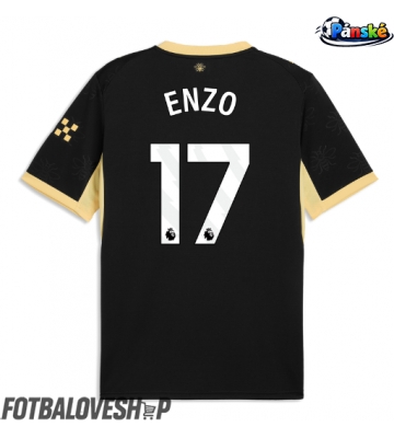 Manchester City Enzo Fernandez #17 Venkovní Dres 2026-27 Krátký Rukáv