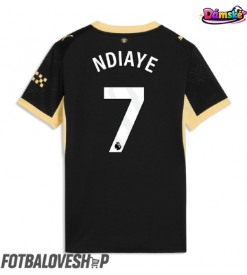 Manchester City Iliman Ndiaye #7 Dámské Venkovní Dres 2026-27 Krátký Rukáv