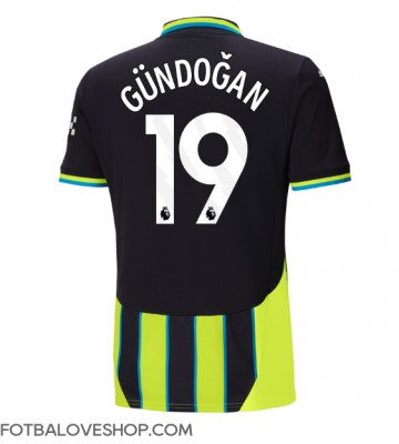 Manchester City Ilkay Gundogan #19 Venkovní Dres 2024-25 Krátký Rukáv