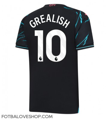 Manchester City Jack Grealish #10 Alternativní Dres 2023-24 Krátký Rukáv