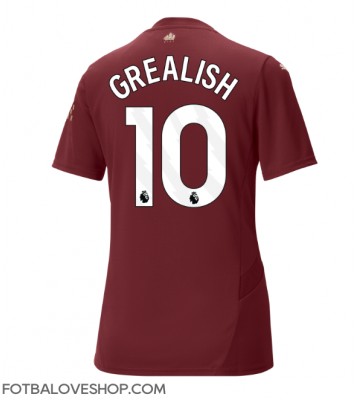 Manchester City Jack Grealish #10 Dámské Alternativní Dres 2024-25 Krátký Rukáv