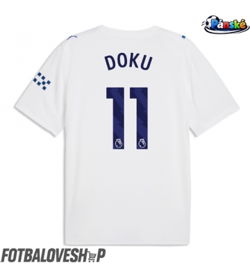 Manchester City Jeremy Doku #11 Alternativní Dres 2026-27 Krátký Rukáv