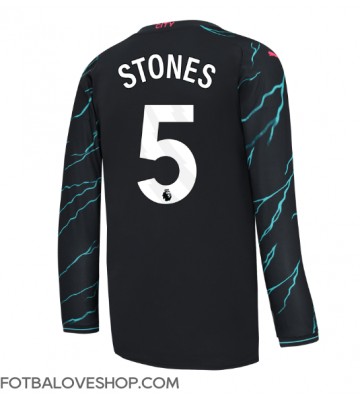 Manchester City John Stones #5 Alternativní Dres 2023-24 Dlouhý Rukáv