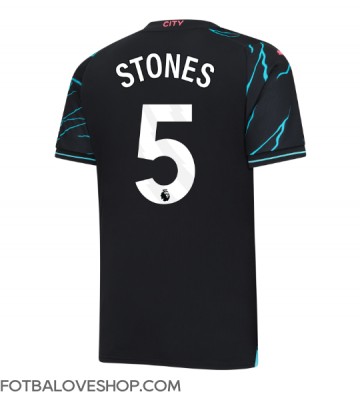 Manchester City John Stones #5 Alternativní Dres 2023-24 Krátký Rukáv
