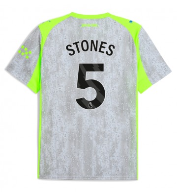 Manchester City John Stones #5 Alternativní Dres 2025-26 Krátký Rukáv Manchester City John Stones #5 Alternativní Dres 2025-26 Krátký Rukáv