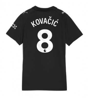 Manchester City Mateo Kovacic #8 Dámské Venkovní Dres 2025-26 Krátký Rukáv Manchester City Mateo Kovacic #8 Dámské Venkovní Dres 2025-26 Krátký Rukáv