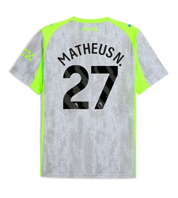 Manchester City Matheus Nunes #27 Alternativní Dres 2025-26 Krátký Rukáv Manchester City Matheus Nunes #27 Alternativní Dres 2025-26 Krátký Rukáv