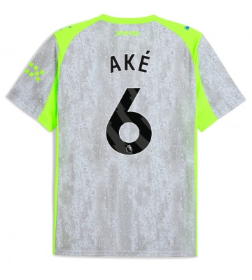 Manchester City Nathan Ake #6 Alternativní Dres 2025-26 Krátký Rukáv
