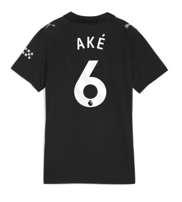 Manchester City Nathan Ake #6 Dámské Venkovní Dres 2025-26 Krátký Rukáv