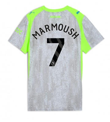 Manchester City Omar Marmoush #7 Dámské Alternativní Dres 2025-26 Krátký Rukáv Manchester City Omar Marmoush #7 Dámské Alternativní Dres 2025-26 Krátký Rukáv
