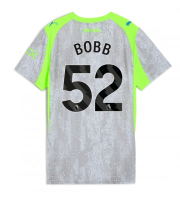 Manchester City Oscar Bobb #52 Dámské Alternativní Dres 2025-26 Krátký Rukáv