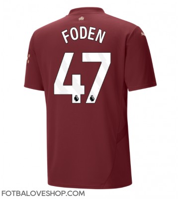 Manchester City Phil Foden #47 Alternativní Dres 2024-25 Krátký Rukáv