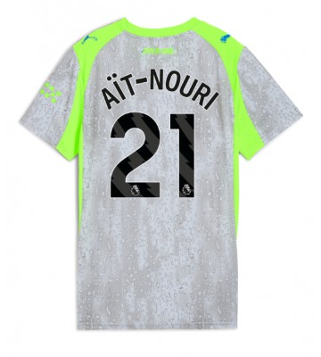 Manchester City Rayan Ait-Nouri #21 Dámské Alternativní Dres 2025-26 Krátký Rukáv Manchester City Rayan Ait-Nouri #21 Dámské Alternativní Dres 2025-26 Krátký Rukáv