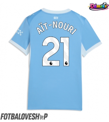 Manchester City Rayan Ait-Nouri #21 Dámské Domácí Dres 2026-27 Krátký Rukáv