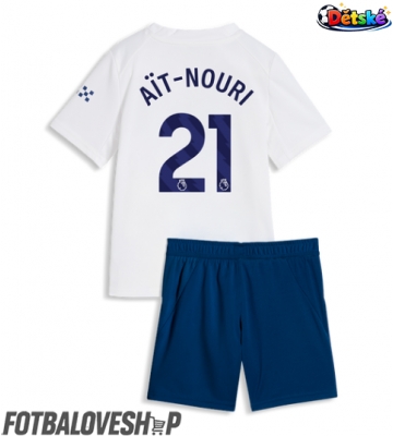 Manchester City Rayan Ait-Nouri #21 Dětské Alternativní Dres 2026-27 Krátký Rukáv (+ trenýrky)