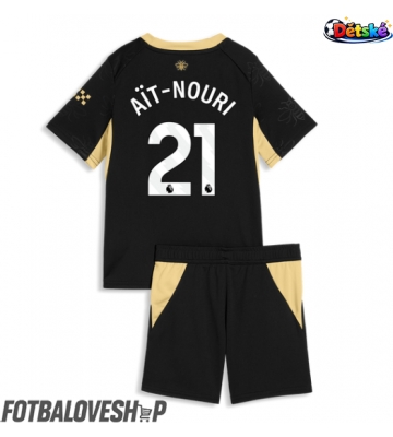 Manchester City Rayan Ait-Nouri #21 Dětské Venkovní Dres 2026-27 Krátký Rukáv (+ trenýrky)