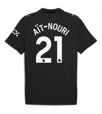 Manchester City Rayan Ait-Nouri #21 Venkovní Dres 2025-26 Krátký Rukáv Manchester City Rayan Ait-Nouri #21 Venkovní Dres 2025-26 Krátký Rukáv
