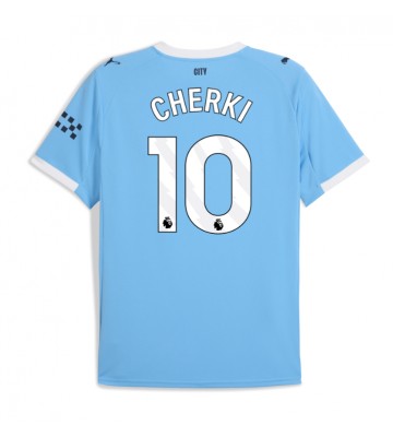 Manchester City Rayan Cherki #10 Domácí Dres 2025-26 Krátký Rukáv