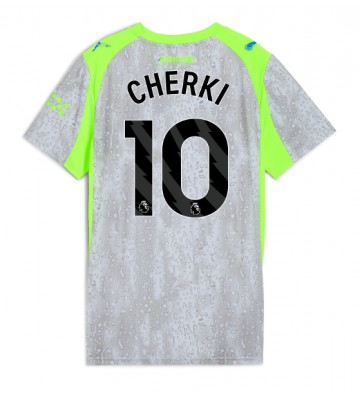 Manchester City Rayan Cherki #10 Dámské Alternativní Dres 2025-26 Krátký Rukáv Manchester City Rayan Cherki #10 Dámské Alternativní Dres 2025-26 Krátký Rukáv