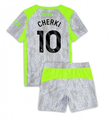Manchester City Rayan Cherki #10 Dětské Alternativní Dres 2025-26 Krátký Rukáv (+ trenýrky)