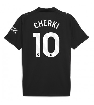 Manchester City Rayan Cherki #10 Venkovní Dres 2025-26 Krátký Rukáv